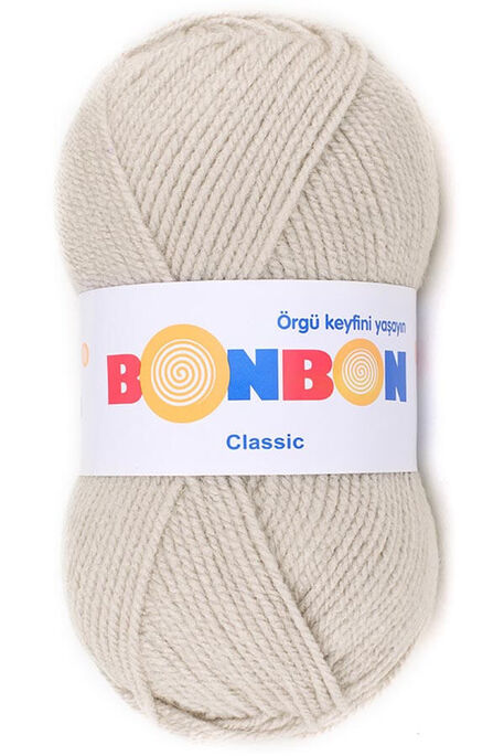 Bonbon Yarn - BONBON CLASSIC KNİTTİNG YARN 98330 Pink Gray