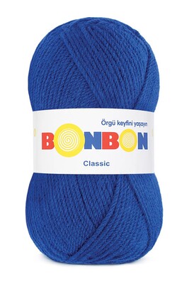 Bonbon Yarn - BONBON CLASSIC KNİTTİNG YARN 98488 Prussian Blue