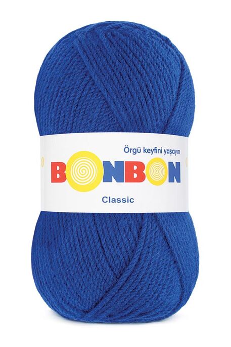 Bonbon Yarn - BONBON CLASSIC KNİTTİNG YARN 98488 Prussian Blue