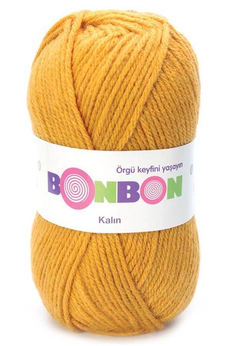 Bonbon Yarn - BONBON KALIN KNİTTİNG YARN 98415 Mustard