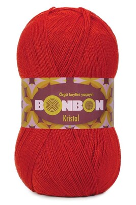 Bonbon Yarn - BONBON KRİSTAL KNİTTİNG YARN 98211 flame red