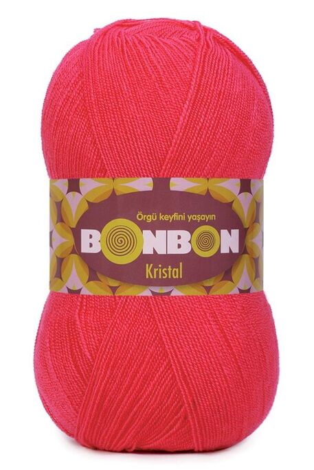 Bonbon Yarn - BONBON KRİSTAL KNİTTİNG YARN 98299 Pelargonium