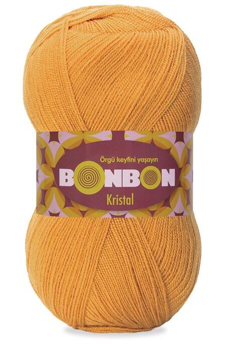 Bonbon Yarn - BONBON KRİSTAL KNİTTİNG YARN 98415 Mustard