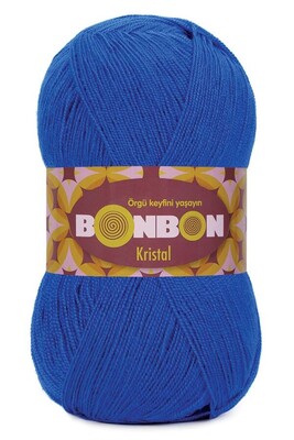 Bonbon Yarn - BONBON KRİSTAL KNİTTİNG YARN 98488 Prussian Blue