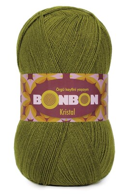 Bonbon Yarn - BONBON KRİSTAL KNİTTİNG YARN 98687 Henna Green