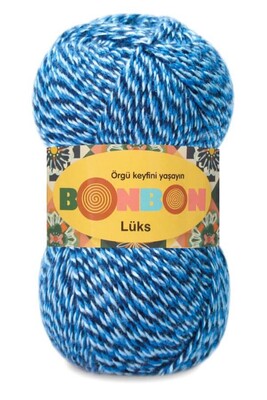 BONBON - BONBON LÜKS 98562 Mavi Muline