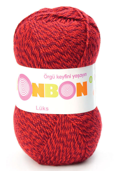 BONBON - BONBON LÜKS 98564 Kırmızı Muline