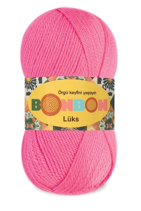 Bonbon Yarn - BONBON LÜKS KNİTTİNG YARN 98230 Pink