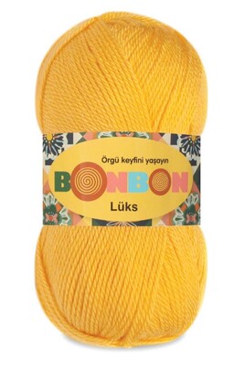 Bonbon Yarn - BONBON LÜKS KNİTTİNG YARN 98289 Yellow