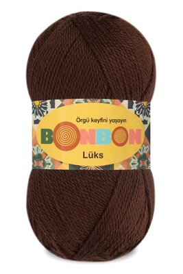 Bonbon Yarn - BONBON LÜKS KNİTTİNG YARN 98297 Brown