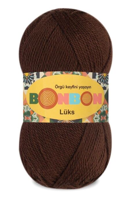 Bonbon Yarn - BONBON LÜKS KNİTTİNG YARN 98297 Brown