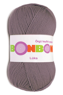 Bonbon Yarn - BONBON LÜKS KNİTTİNG YARN 98312 Light Damson