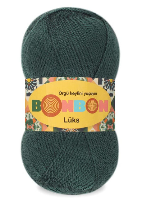 Bonbon Yarn - BONBON LÜKS KNİTTİNG YARN 98321 Emerald