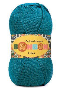 Bonbon Yarn - BONBON LÜKS KNİTTİNG YARN 98685 Dark Turquoise