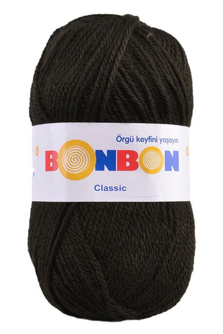 Bonbon Yarn - BONBON KLASİK 98586 Dark Khaki