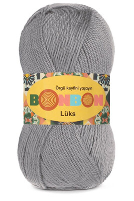 Bonbon Yarn - BONBON LÜKS 98242 Dark grey