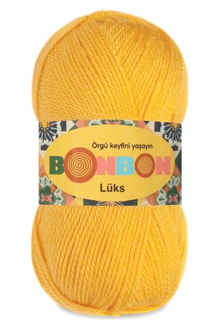 Bonbon Yarn - BONBON LÜKS 98289 Yellow