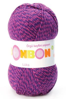 Bonbon Yarn - BONBON LÜKS 98561 Purple Muline