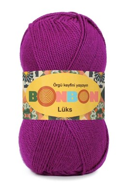 Bonbon Yarn - BONBON LÜKS 98677 Dark Fuchsia