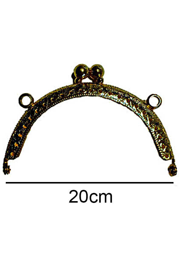 Çanta Ve Cüzdan Klipsi 20 Cm Oval Antik