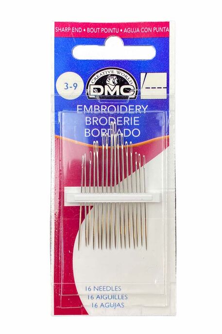 DMC - EMBROIDERY NEEDLE 1765/2 3-9 NO