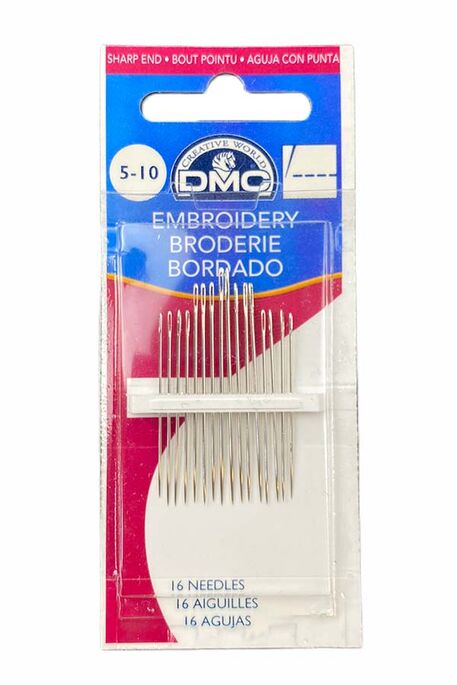 DMC - EMBROIDERY NEEDLE 1765/3 5-10 NO