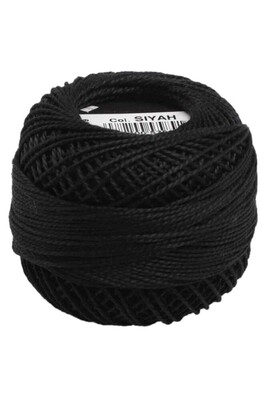 DOMİNO - DOMINO KOTON PERLE NO:8 EMBROIDERY THREAD BLACK