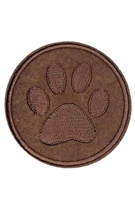  - EMBLEM PAW BROWN