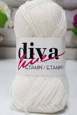 DİVA - ETAMINE EMBROIDERY THREAD 02 White