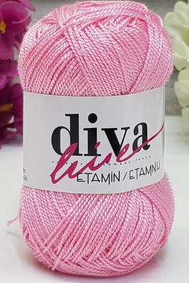 DİVA - ETAMINE EMBROIDERY THREAD 08 Pink Sugar