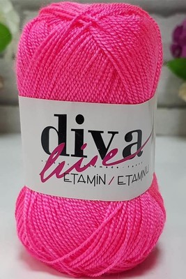 DİVA - ETAMINE EMBROIDERY THREAD 12 Rose Pink