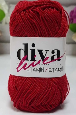 DİVA - ETAMINE EMBROIDERY THREAD 16 Dark Red