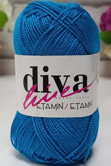 DİVA - ETAMINE EMBROIDERY THREAD 21 Ocean