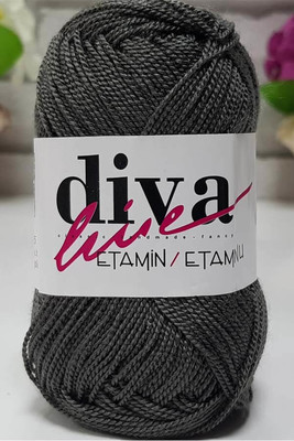 DİVA - ETAMINE EMBROIDERY THREAD 23 Anthracite