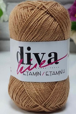 DİVA - ETAMINE EMBROIDERY THREAD 25 Camel Hair