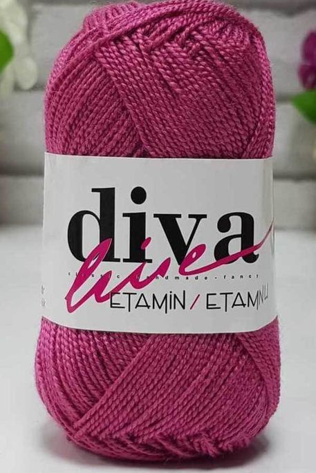 DİVA - ETAMINE EMBROIDERY THREAD 32 dried rose