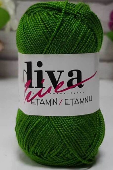 DİVA - ETAMINE EMBROIDERY THREAD 36 Leaf Green