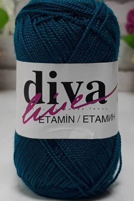 DİVA - ETAMINE EMBROIDERY THREAD 41 Petrol