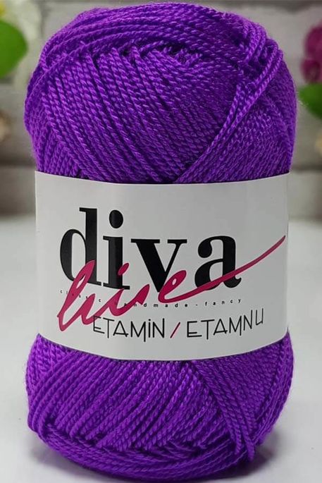 DİVA - ETAMINE EMBROIDERY THREAD 46 Violet