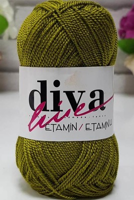 DİVA - ETAMINE EMBROIDERY THREAD 51 Oil Green