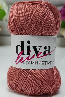 DİVA - ETAMINE EMBROIDERY THREAD 60 Dark Salmon