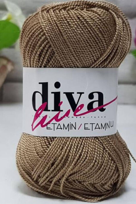 DİVA - ETAMINE EMBROIDERY THREAD 47 Camel