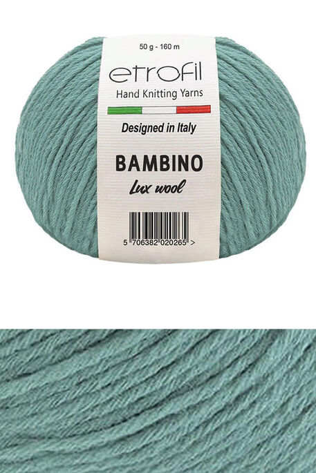 Etrofil Yarn - ETROFİL BAMBINO LUX WOOL 70407 Yeşil