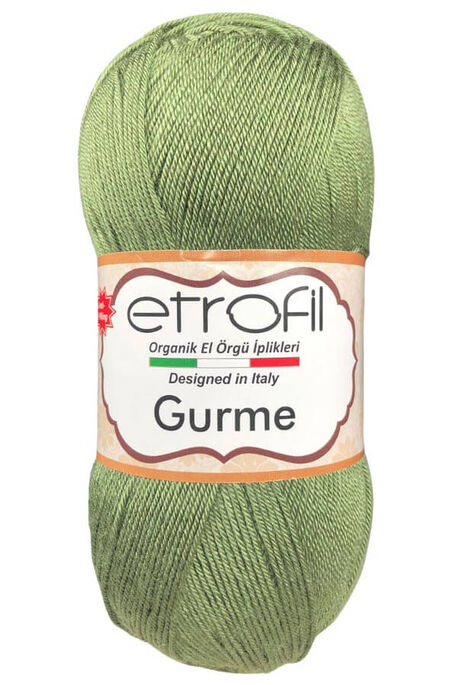 Etrofil Yarn - ETROFİL GURME 74022 Haki