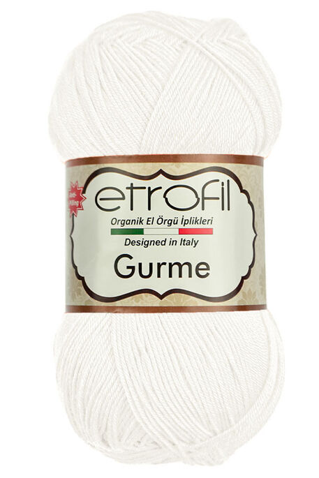 Etrofil Yarn - ETROFİL GURME YARN 70171 WHITE