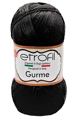 Etrofil Yarn - ETROFİL GURME YARN 70978 BLACK