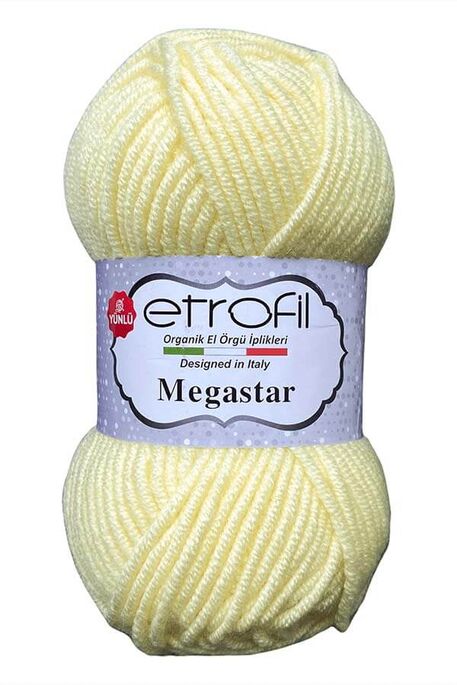 Etrofil Yarn - ETROFİL MEGASTAR 70299 Krem