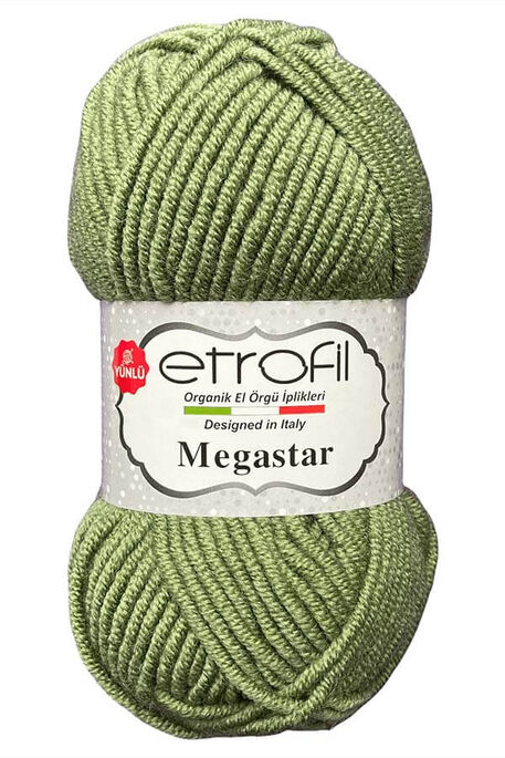 Etrofil Yarn - ETROFİL MEGASTAR 74067 Çimen Yeşili