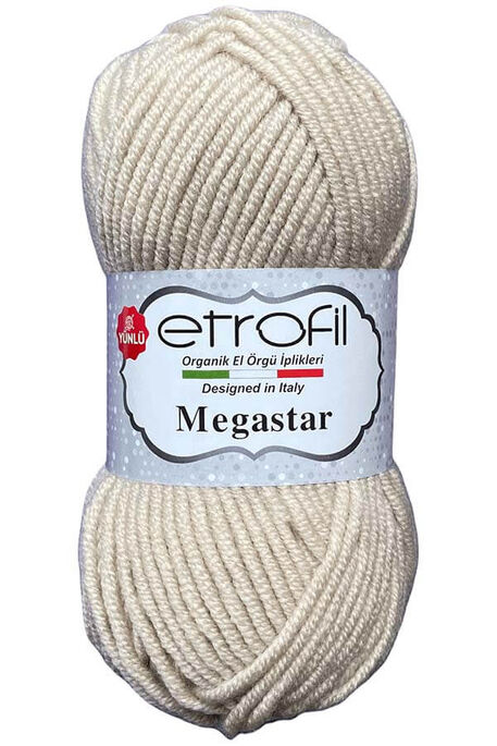 Etrofil Yarn - ETROFİL MEGASTAR 77011 Taş