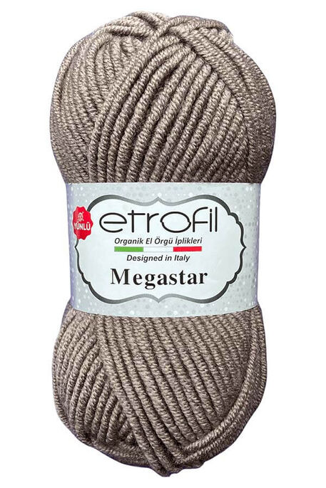 Etrofil Yarn - ETROFİL MEGASTAR 77012 Vizon